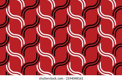 Seamless abstract geometric pattern. Vector Illustration.