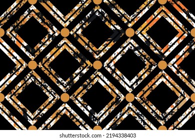 Seamless abstract geometric pattern. Vector Illustration.