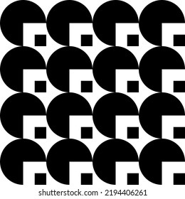 Seamless abstract geometric  pattern. Vector Illustration.