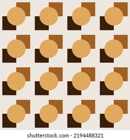 Seamless abstract geometric  pattern. Vector Illustration.