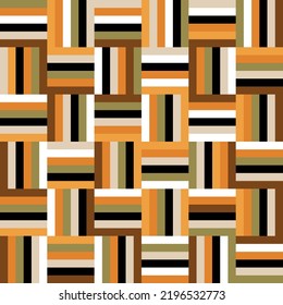 Seamless abstract geometric pattern. Vector Illustration.