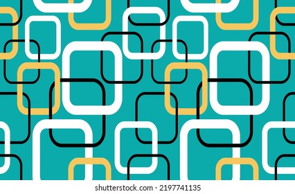 Seamless abstract geometric pattern. Vector Illustration.