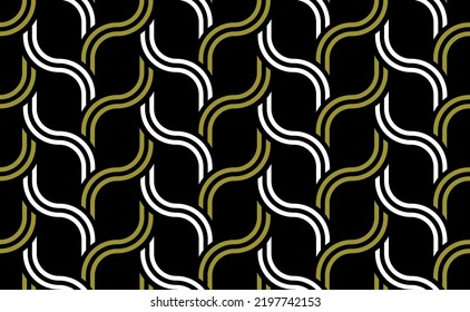 Seamless abstract geometric pattern. Vector Illustration.