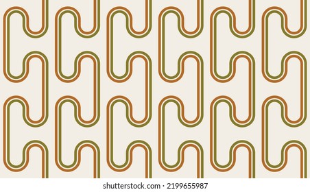 Seamless abstract geometric pattern. Vector Illustration.