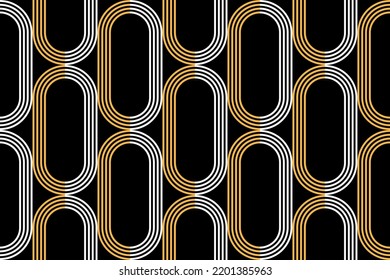 Seamless abstract geometric pattern. Vector Illustration.