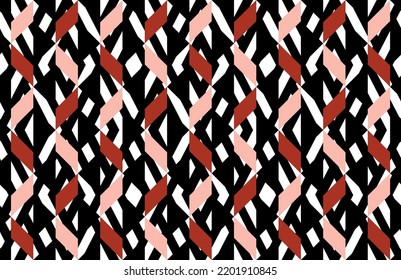 Seamless abstract geometric pattern. Vector Illustration.