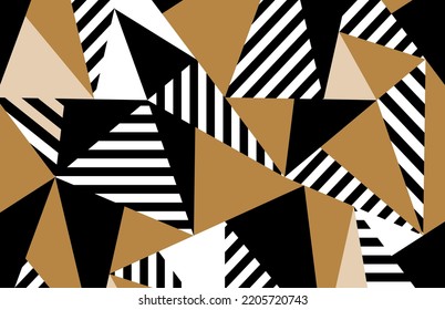 Seamless abstract geometric  pattern. Vector Illustration.