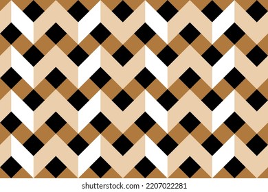 Seamless abstract geometric pattern. Vector Illustration.