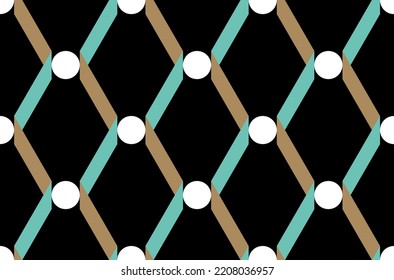 Seamless Abstract Geometric Pattern. Vector Illustration.