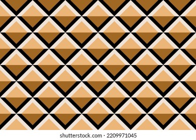 Patrón geométrico abstracto sin inconvenientes. Ilustración vectorial.