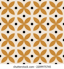 Seamless abstract geometric pattern. Vector Illustration.