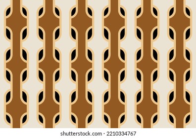 Seamless abstract geometric pattern. Vector Illustration.