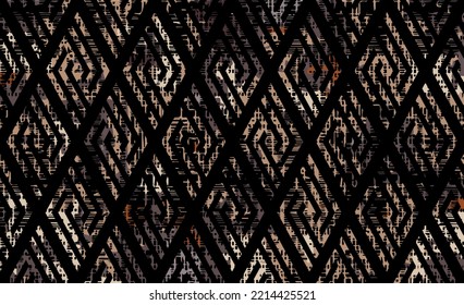 Seamless abstract geometric pattern. Vector Illustration.