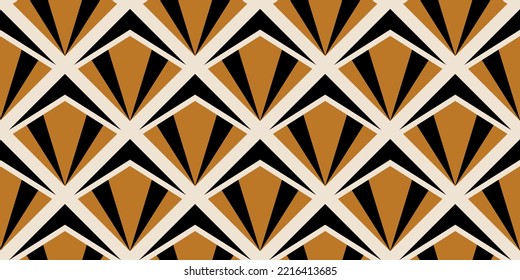 Seamless abstract geometric pattern. Vector Illustration.