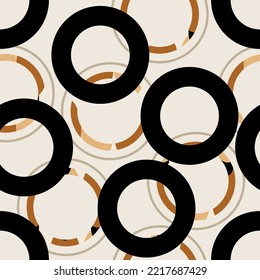 Seamless abstract geometric pattern. Vector Illustration.