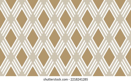 Seamless abstract geometric pattern. Vector Illustration.
