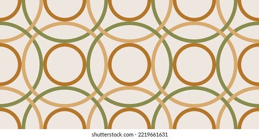 Seamless abstract geometric pattern. Vector Illustration.