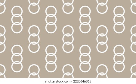 Seamless abstract geometric pattern. Vector Illustration.
