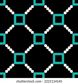 Seamless abstract geometric pattern. Vector Illustration.