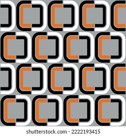 Seamless abstract geometric pattern. Vector Illustration.