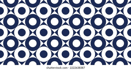 Seamless abstract geometric pattern. Vector Illustration.