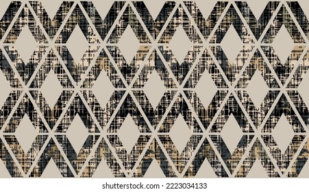 Seamless abstract geometric pattern. Vector Illustration.