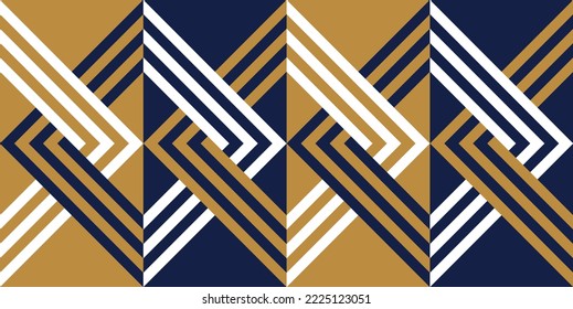 Seamless abstract geometric pattern. Vector Illustration.