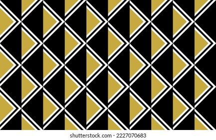 Seamless abstract geometric pattern. Vector Illustration.