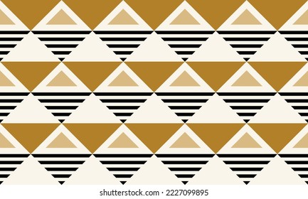 Seamless abstract geometric pattern. Vector Illustration.