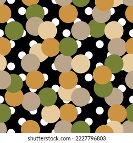 Seamless abstract geometric pattern. Vector Illustration.