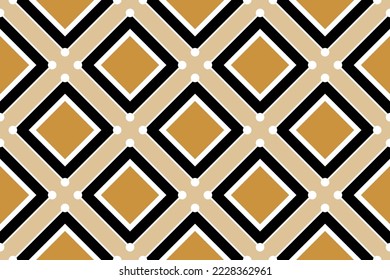 Seamless abstract geometric pattern. Vector Illustration.
