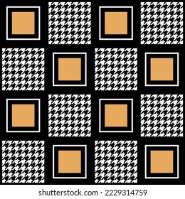 Seamless abstract geometric pattern. Vector Illustration.