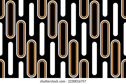 Motif géométrique abstrait harmonieux. Illustration vectorielle.