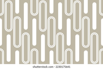 Seamless abstract geometric pattern. Vector Illustration.