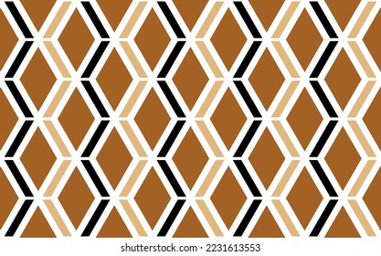 Seamless abstract geometric pattern. Vector Illustration.