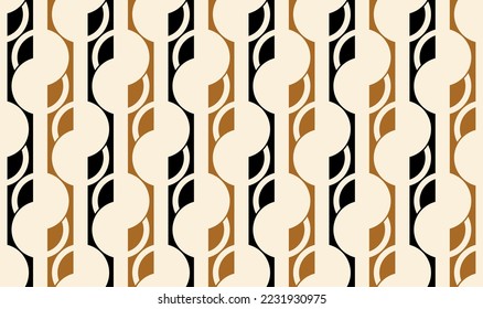 Seamless abstract geometric pattern. Vector Illustration.