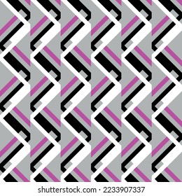 Seamless abstract geometric  pattern. Vector Illustration.
