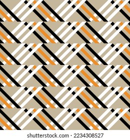 Seamless abstract geometric  pattern. Vector Illustration.