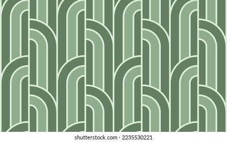 Seamless abstract geometric pattern. Vector Illustration.