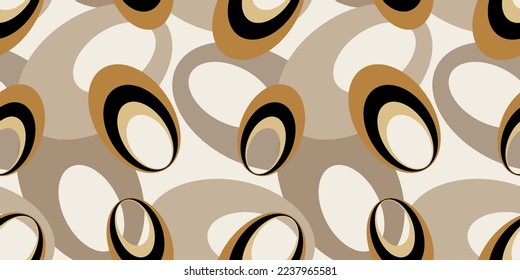 Seamless abstract geometric  pattern. Vector Illustration.
