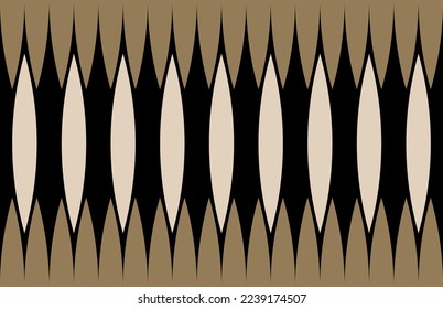 Seamless abstract geometric pattern. Vector Illustration.