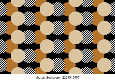 Seamless abstract geometric pattern. Vector Illustration.