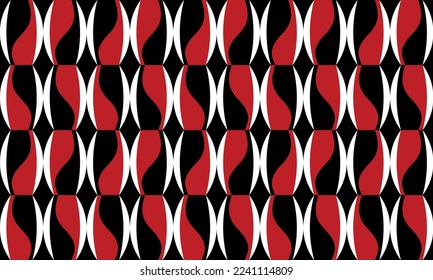 Seamless abstract geometric pattern. Vector Illustration.