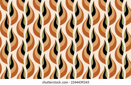 Seamless abstract geometric pattern. Vector Illustration.