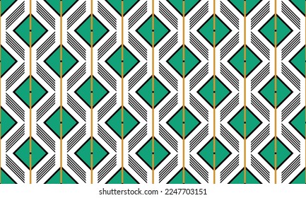 Seamless abstract geometric pattern. Vector Illustration