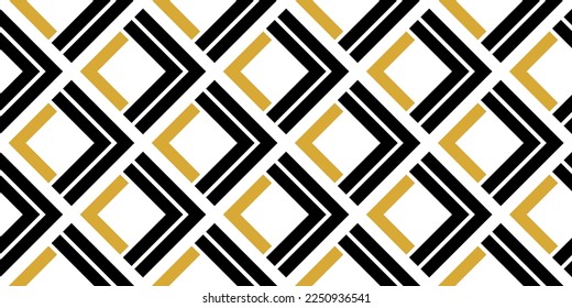 Seamless abstract geometric pattern. Vector Illustration