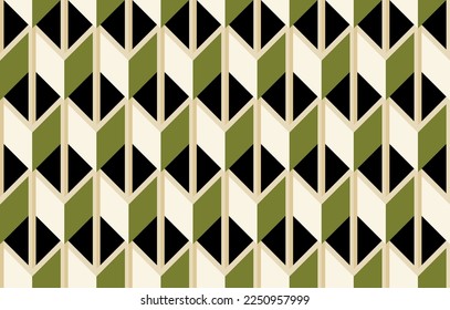 Seamless abstract geometric pattern. Vector Illustration