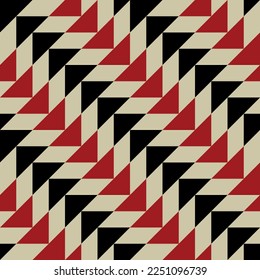 Seamless abstract geometric  pattern. Vector Illustration