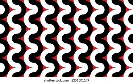 Seamless abstract geometric  pattern. Vector Illustration.