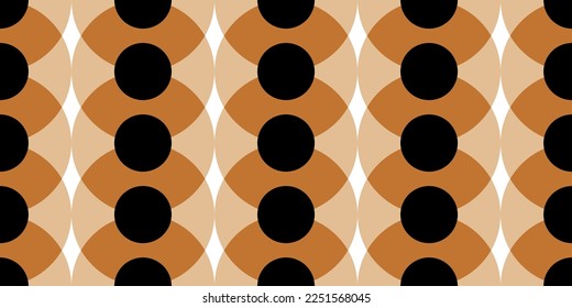 Seamless abstract geometric  pattern. Vector Illustration.